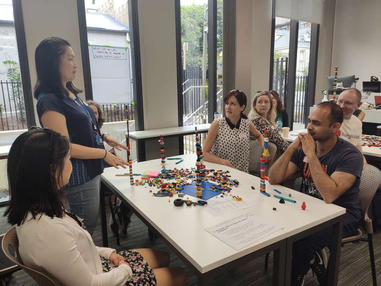 Learning the principles of LEGO Serious Play through tower building